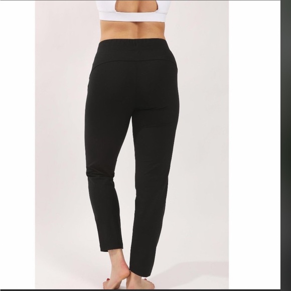 Yogalicious Lux Military Green Activewear Jogger Pants SZ M NWT - Picture 12 of 12